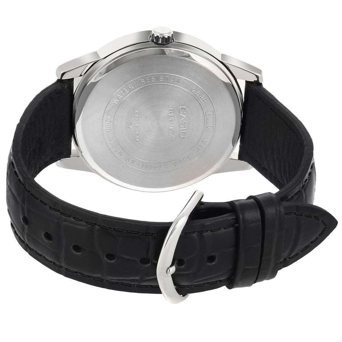 Casio MTP-1192E-1ADF Black Leather Strap Watch for Men-Watch Portal Philippines