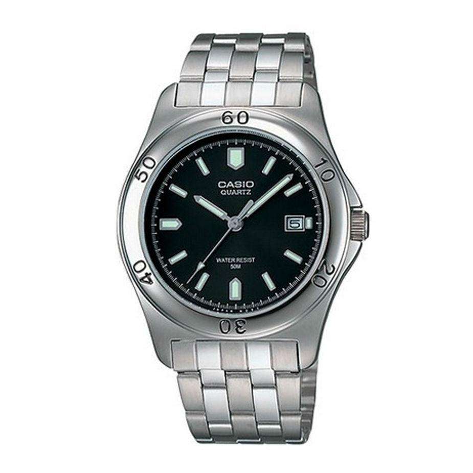 Casio MTP-1213A-1AVDF Silver Stainless Steel Strap Watch for Men-Watch Portal Philippines