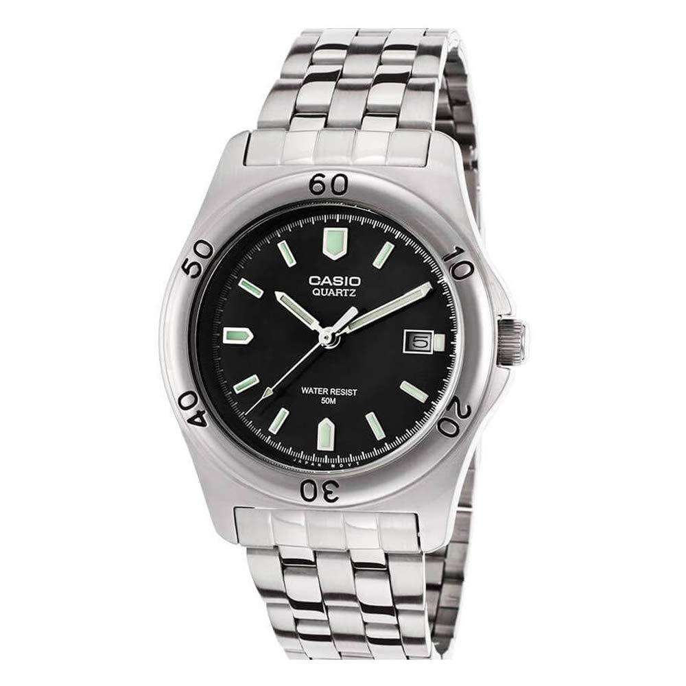 Casio MTP-1213A-1AVDF Silver Stainless Steel Strap Watch for Men-Watch Portal Philippines