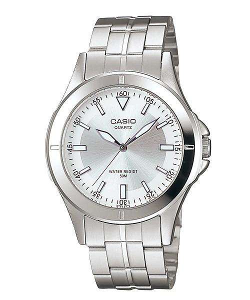 Casio MTP-1214A-7AVDF Silver Stainless Steel Strap Watch for Men-Watch Portal Philippines