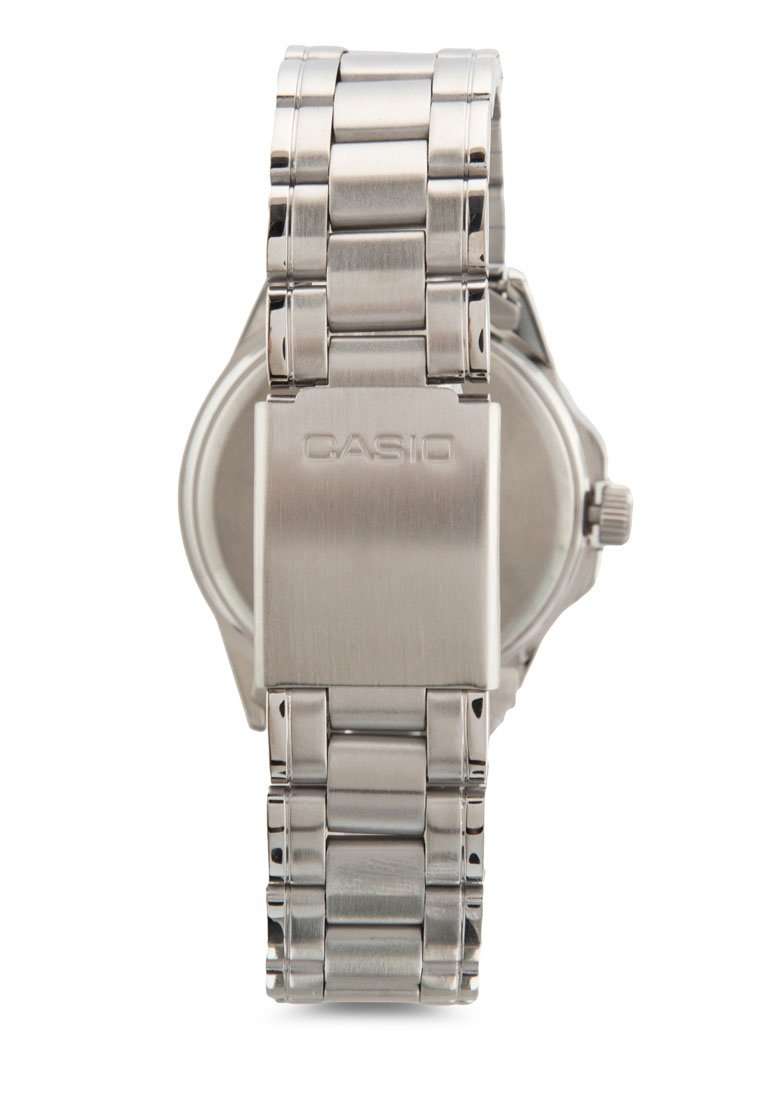Casio MTP-1215A-1A2DF Silver Stainless Steel Strap Watch for Men-Watch Portal Philippines