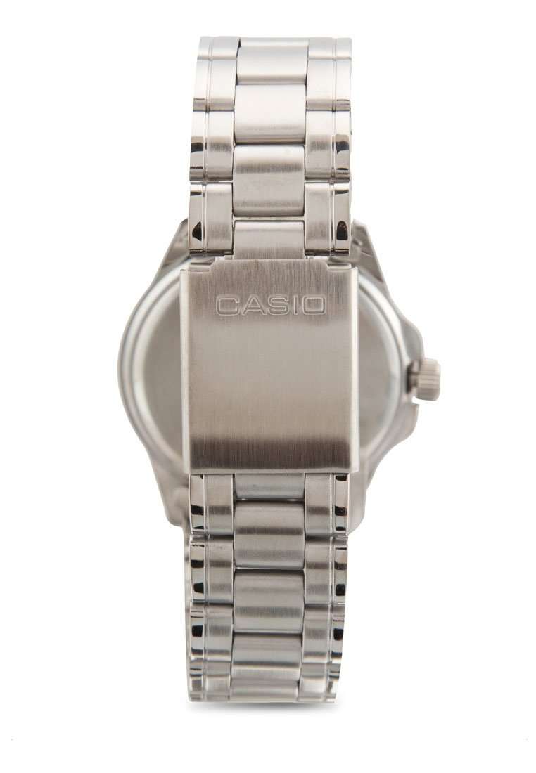 Casio MTP-1215A-1ADF Silver Stainless Steel Strap Watch for Men-Watch Portal Philippines