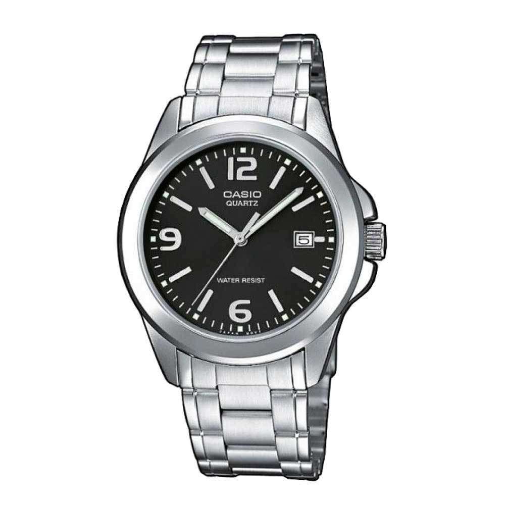 Casio MTP-1215A-1ADF Silver Stainless Steel Strap Watch for Men-Watch Portal Philippines