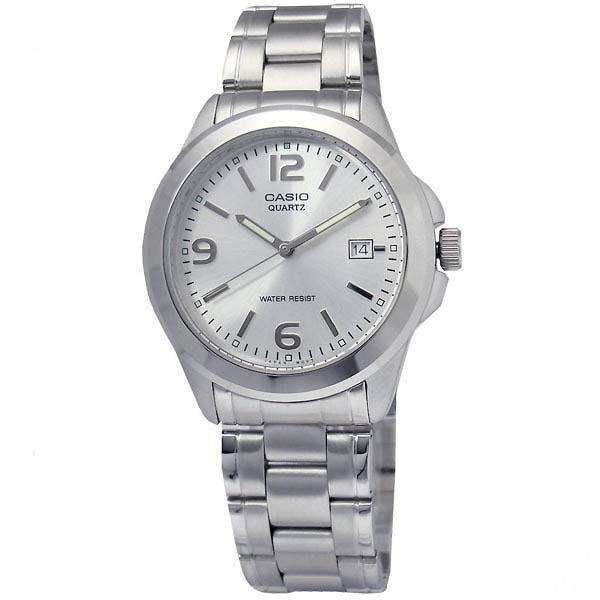 Casio MTP-1215A-7ADF Silver Stainless Steel Strap Watch for Men-Watch Portal Philippines