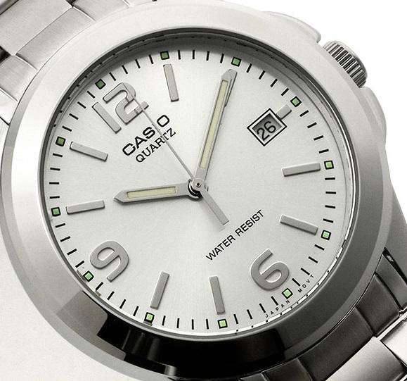 Casio MTP-1215A-7ADF Silver Stainless Steel Strap Watch for Men-Watch Portal Philippines