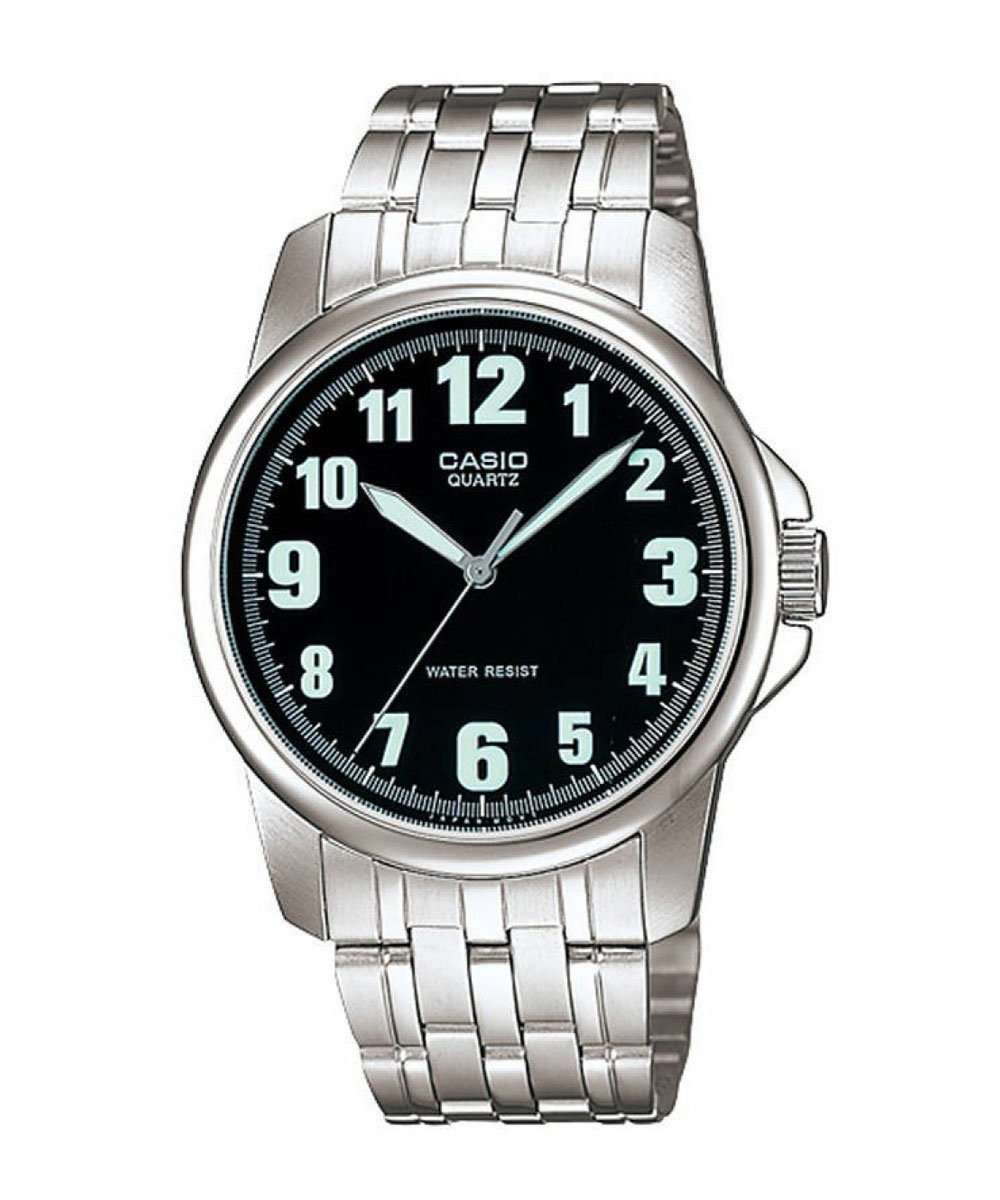 Casio MTP-1216A-1BDF Silver Stainless Steel Strap Watch for Men-Watch Portal Philippines