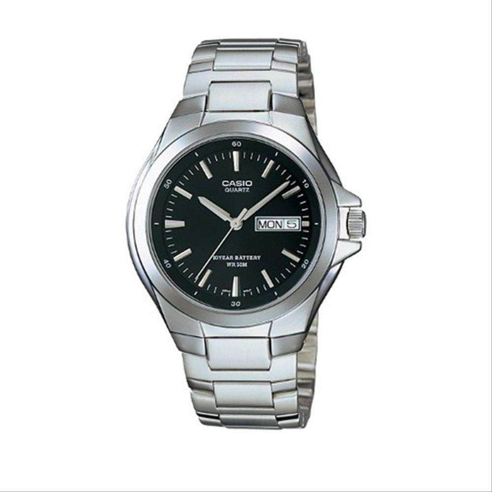 Casio MTP-1228D-1AVDF Silver Stainless Steel Strap Watch for Men-Watch Portal Philippines