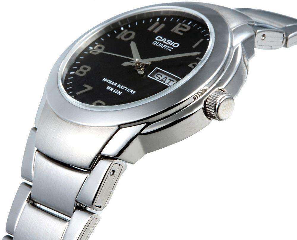 Casio MTP-1229D-1A Silver Stainless Steel Strap Watch for Men-Watch Portal Philippines