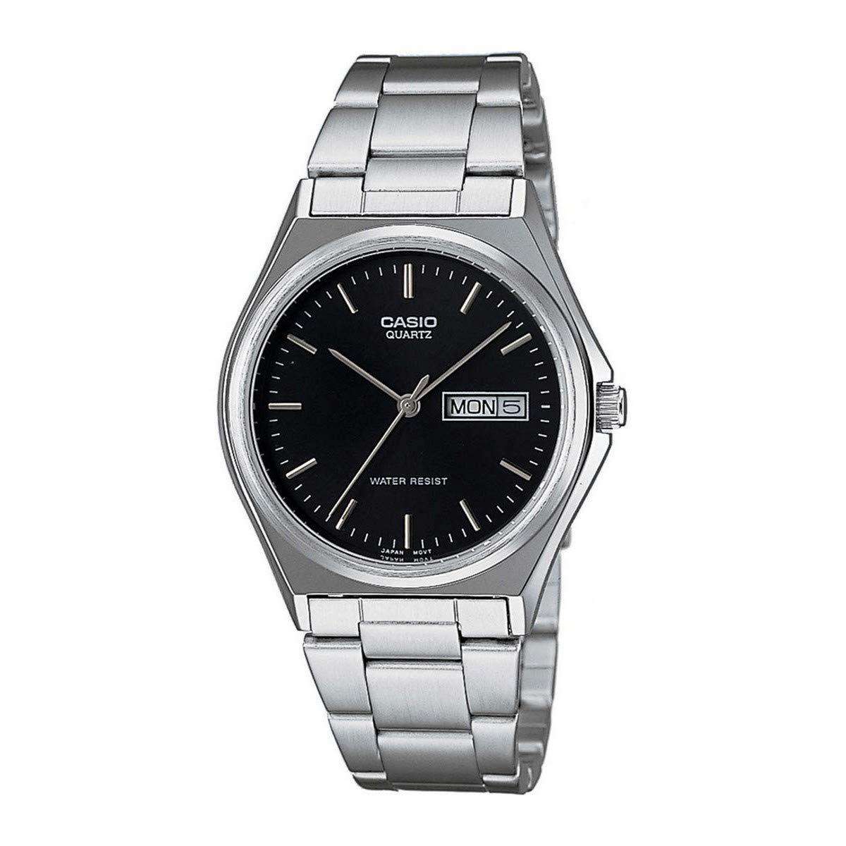 Casio MTP-1240D-1ADF Silver Stainless Steel Strap Watch for Men-Watch Portal Philippines