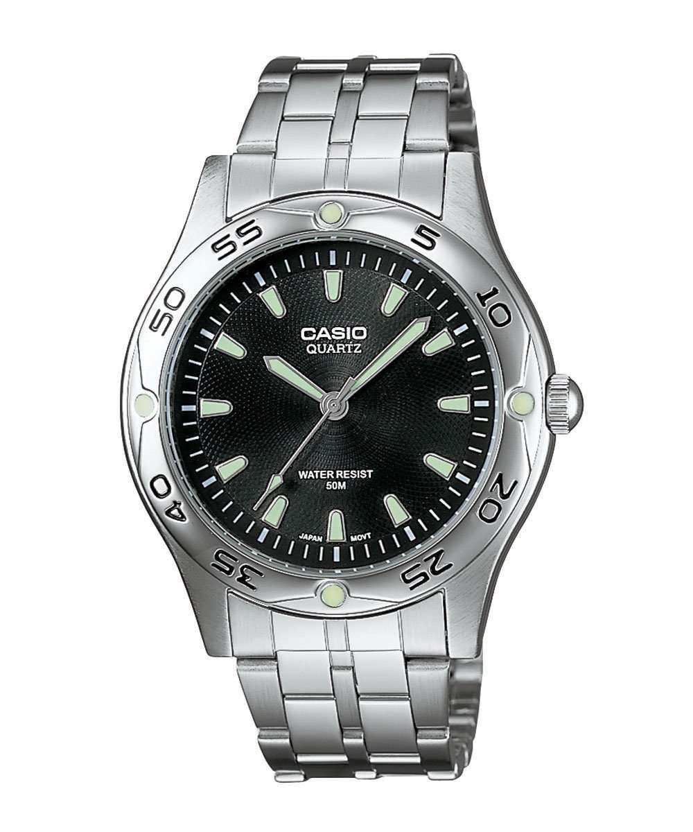 Casio MTP-1243D-1AVDF Silver Stainless Steel Strap Watch for Men-Watch Portal Philippines