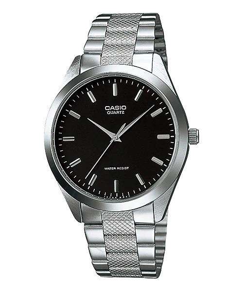 Casio MTP-1274D-1ADF Silver Stainless Steel Strap Watch for Men-Watch Portal Philippines