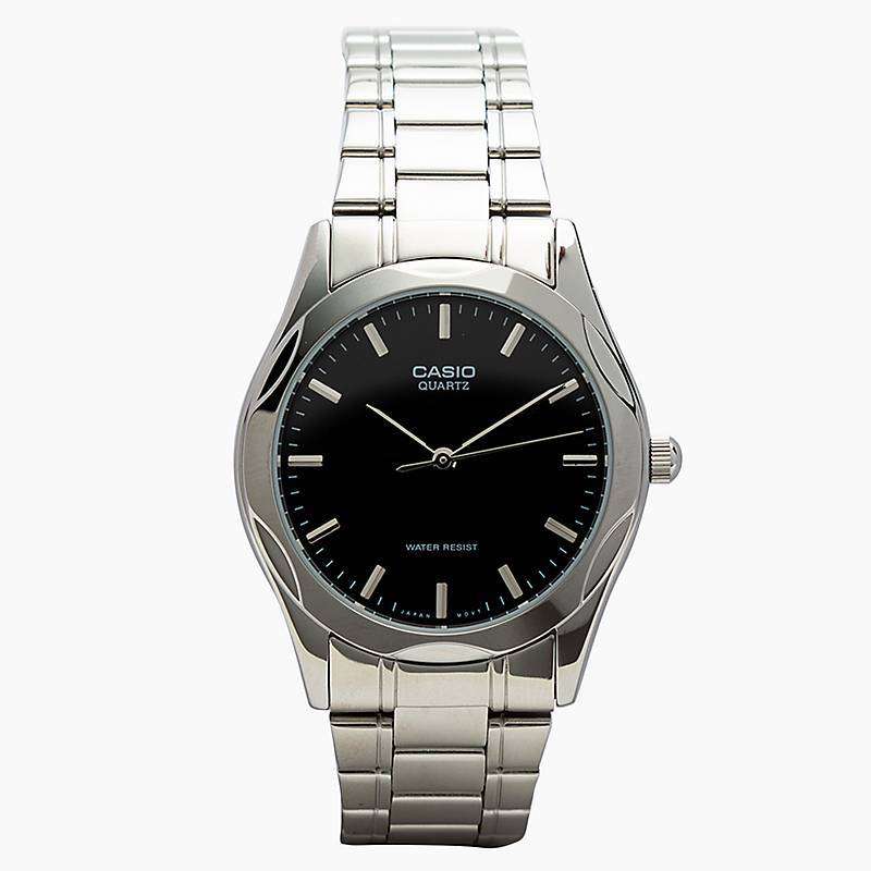 Casio MTP-1275D-1ADF Silver Stainless Steel Strap Watch for Men-Watch Portal Philippines