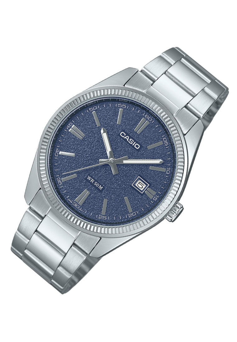 Casio MTP-1302DA-2A1 Analog Stainless Steel Strap Watch for Men-Watch Portal Philippines