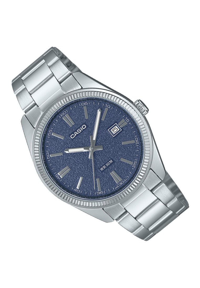 Casio MTP-1302DA-2A1 Analog Stainless Steel Strap Watch for Men-Watch Portal Philippines