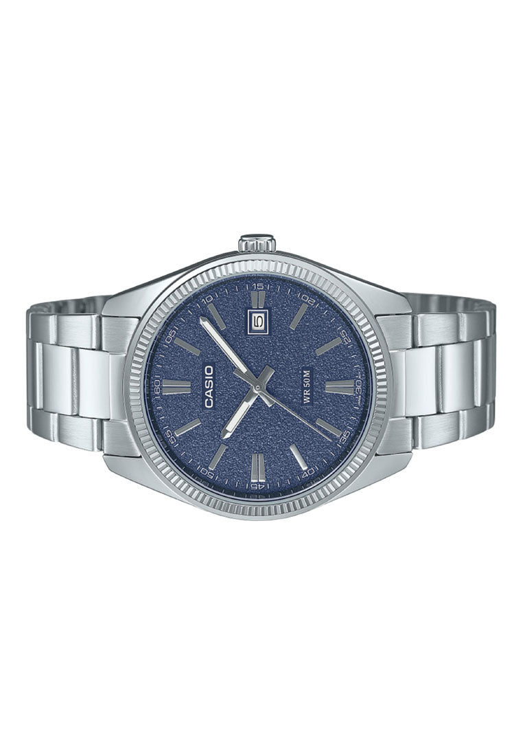 Casio MTP-1302DA-2A1 Analog Stainless Steel Strap Watch for Men-Watch Portal Philippines