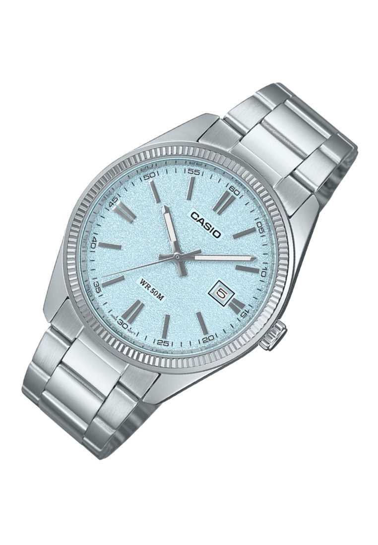 Casio MTP-1302DA-2A2 Analog Stainless Steel Strap Watch for Men-Watch Portal Philippines