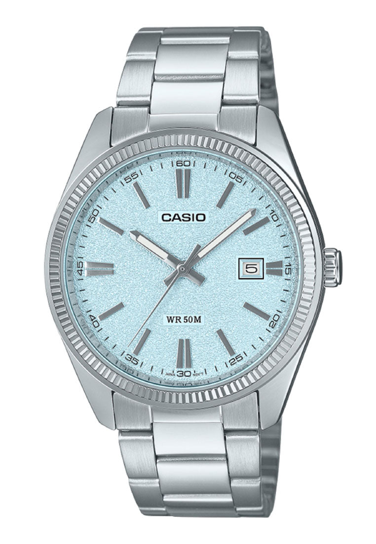 Casio MTP-1302DA-2A2 Analog Stainless Steel Strap Watch for Men-Watch Portal Philippines