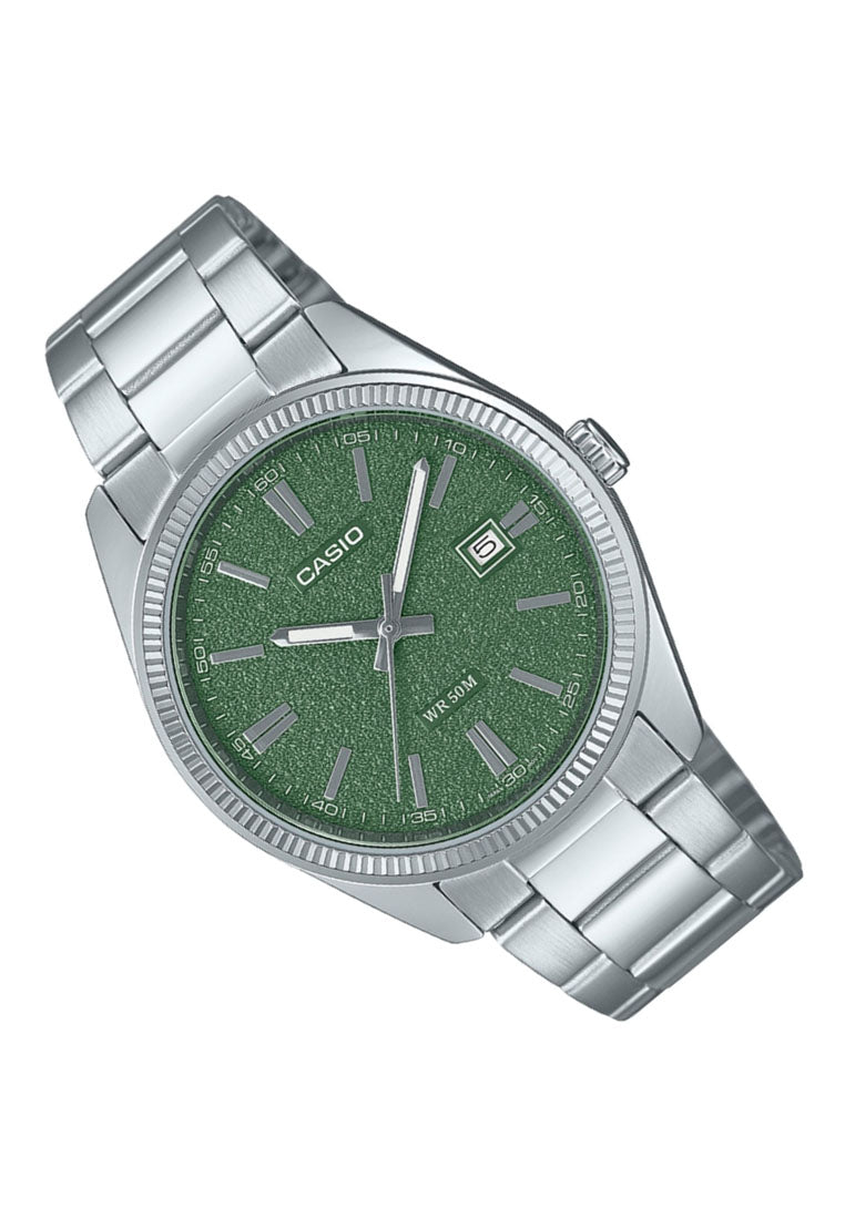 Casio MTP-1302DA-3A Analog Stainless Steel Strap Watch for Men-Watch Portal Philippines