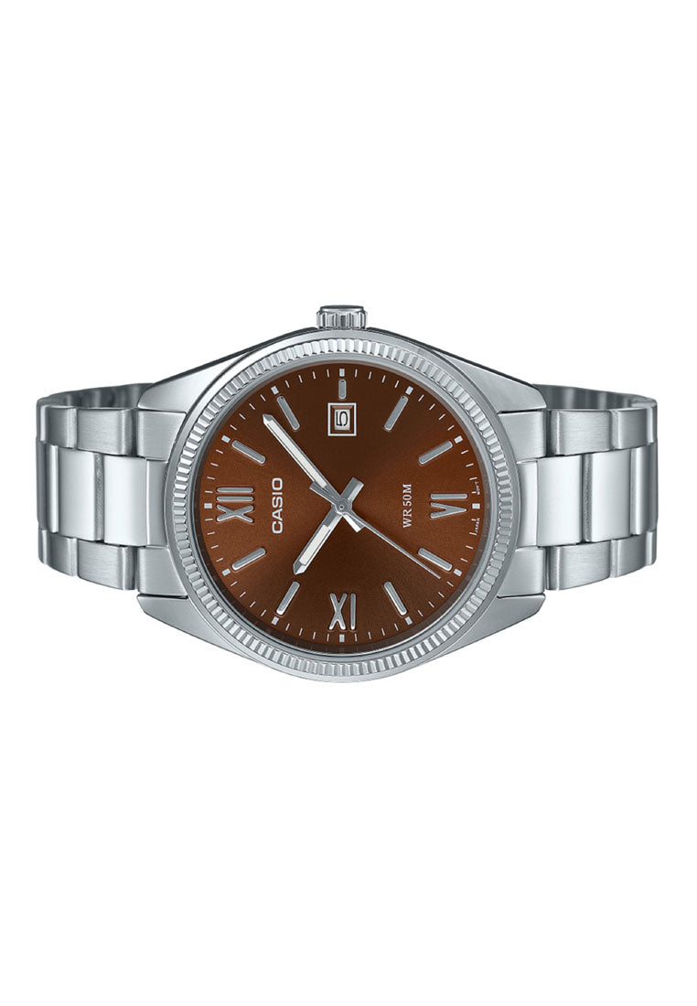 Casio MTP-1302DD-5A Analog Stainless Steel Strap Watch for Men-Watch Portal Philippines