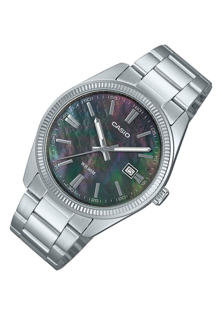 Casio MTP-1302DS-1A Analog Stainless Steel Strap Watch for Men-Watch Portal Philippines