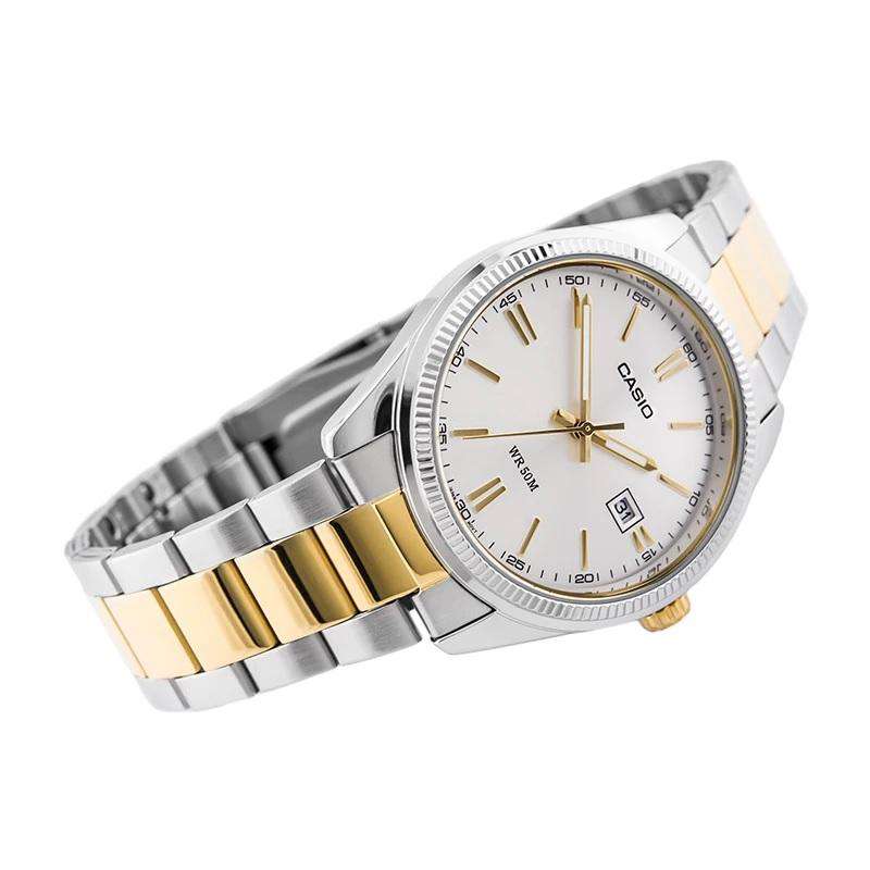 Casio MTP-1302SG-7AVDF Two Tone Stainless Steel Strap Watch for Men-Watch Portal Philippines