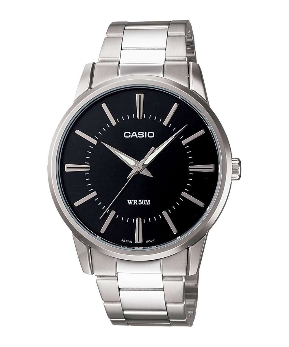 Casio MTP-1303D-1AVDF Silver Stainless Steel Strap Watch for Men-Watch Portal Philippines