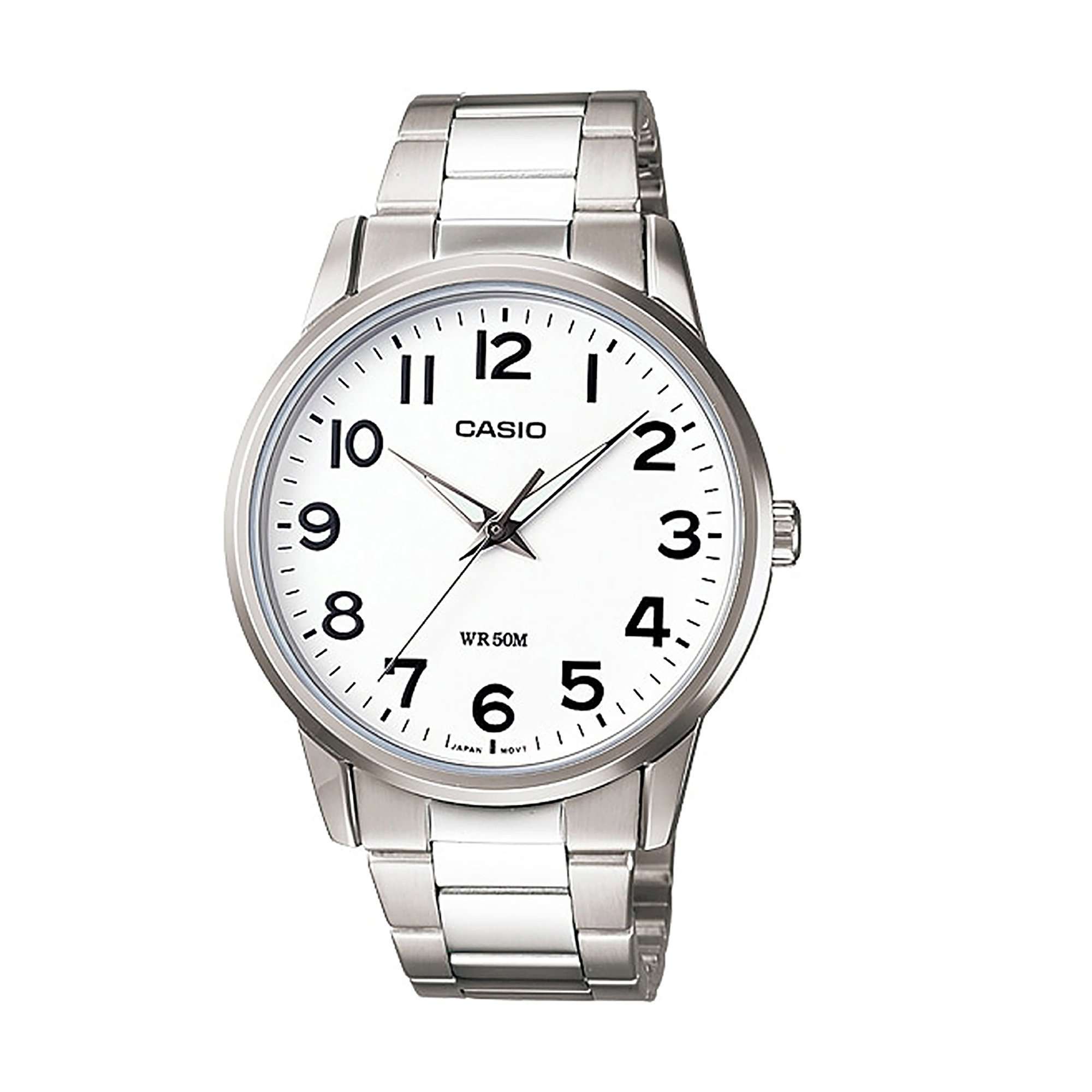 Casio MTP-1303D-7BVDF Silver Stainless Steel Strap Watch for Men-Watch Portal Philippines