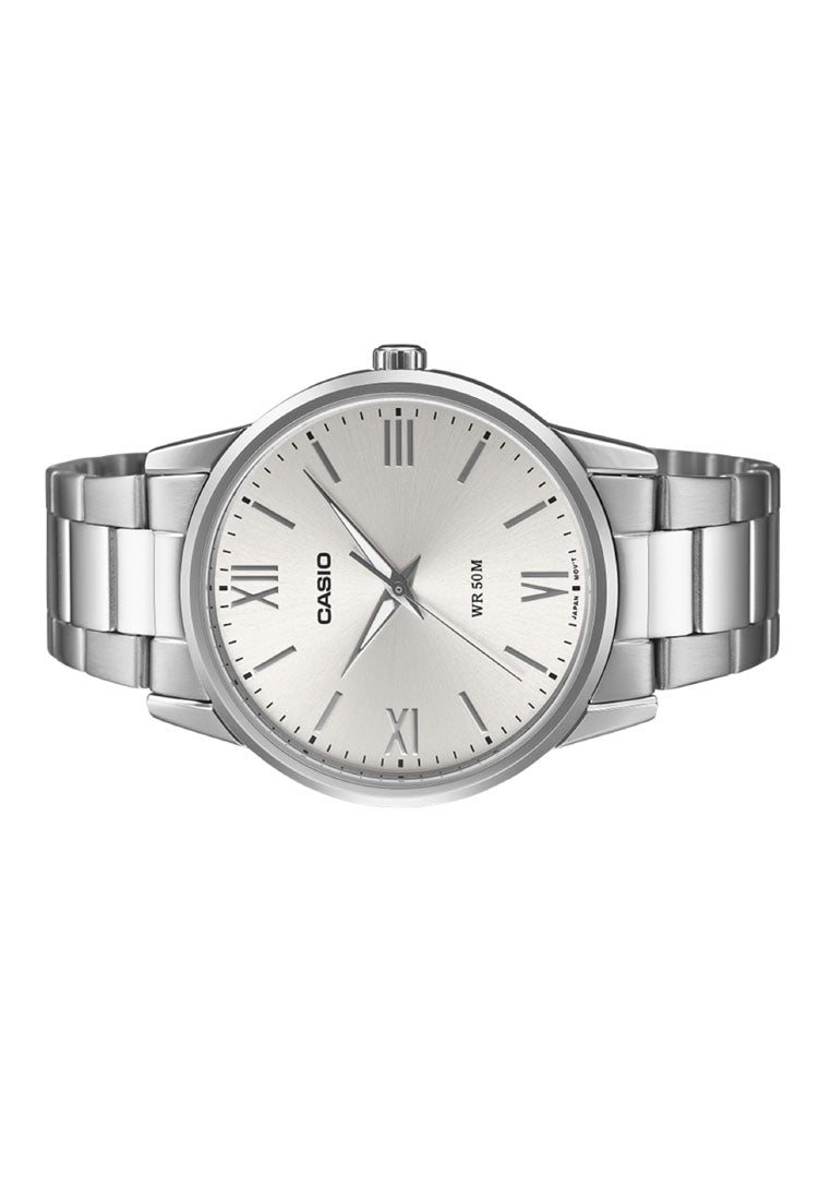 Casio MTP-1303DD-7A Analog Stainless Steel Strap Watch for Men-Watch Portal Philippines