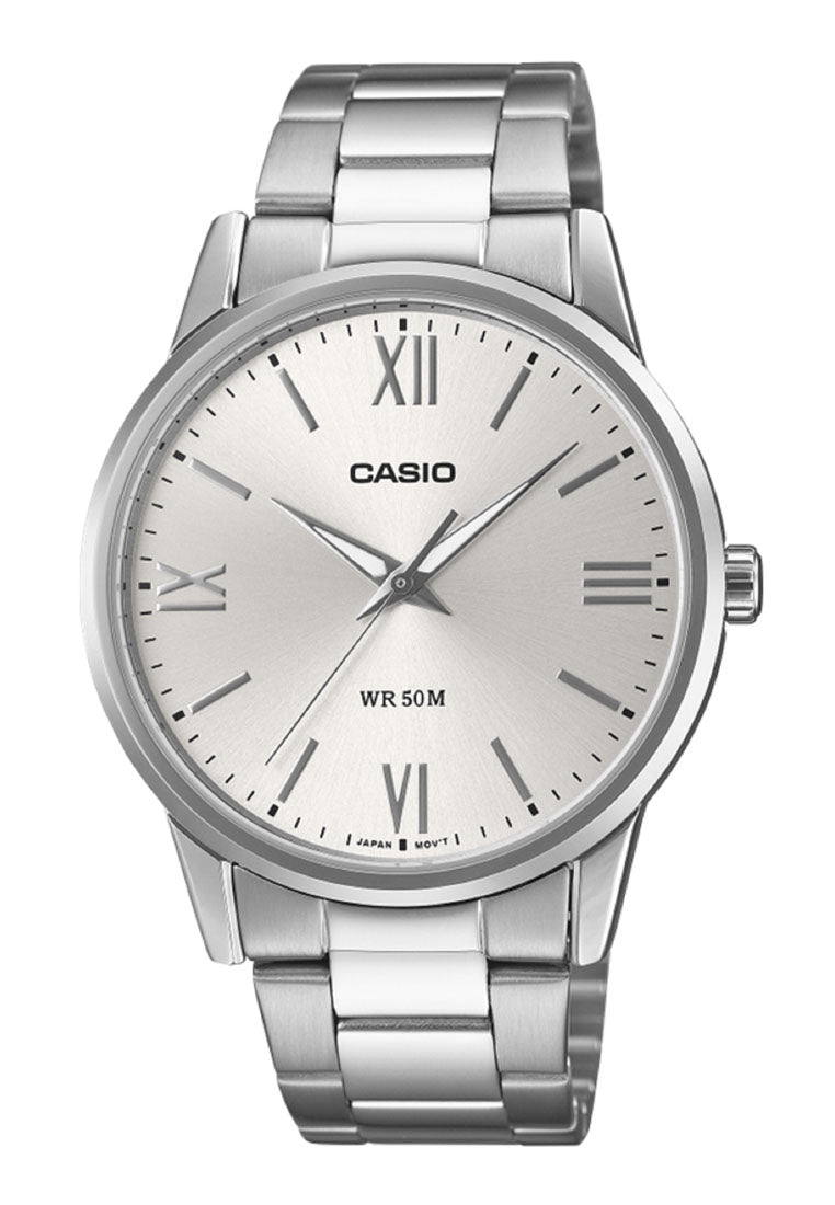Casio MTP-1303DD-7A Analog Stainless Steel Strap Watch for Men-Watch Portal Philippines