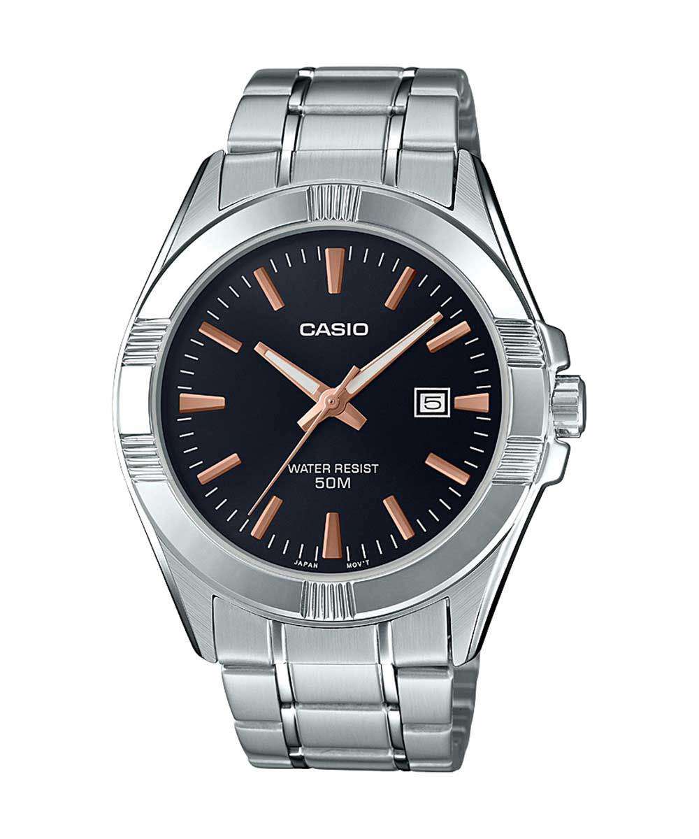 Casio MTP-1308D-1A2VDF Silver Stainless Steel Strap Watch for Men-Watch Portal Philippines