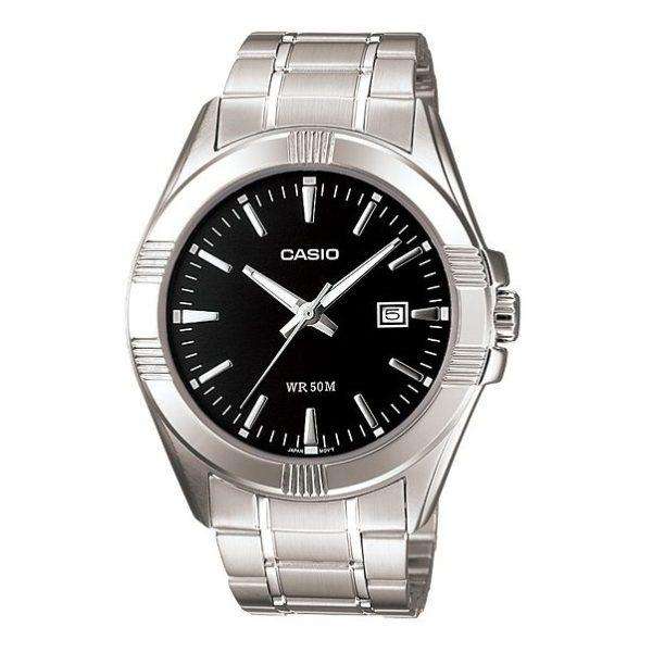 Casio MTP-1308D-1AVDF Silver Stainless Steel Strap Watch for Men-Watch Portal Philippines