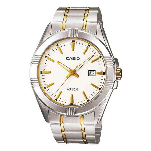 Casio MTP-1308SG-7AVDF Two Tone Stainless Steel Strap Watch for Men-Watch Portal Philippines