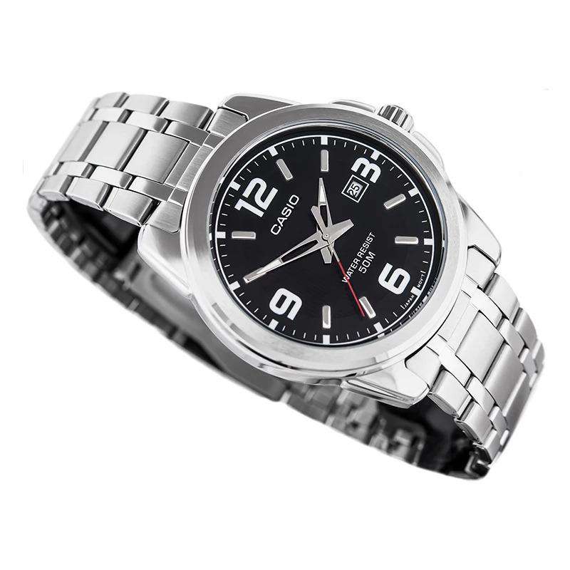 Casio MTP-1314D-1AVDF Silver Stainless Steel Strap Watch for Men-Watch Portal Philippines