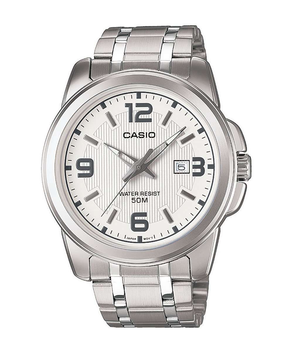 Casio MTP-1314D-7AVDF Silver Stainless Steel Strap Watch for Men-Watch Portal Philippines