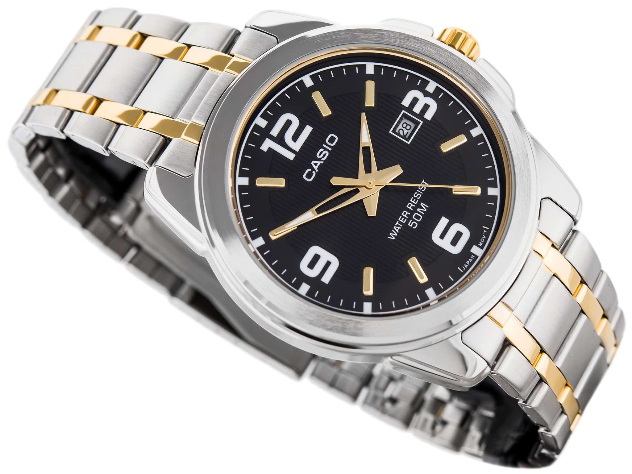 Casio MTP-1314SG-1AVDF Two Tone Stainless Steel Strap Watch for Men-Watch Portal Philippines