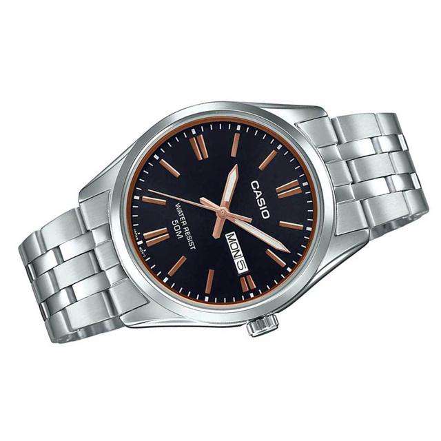 Casio MTP-1335D-1A2VDF Silver Stainless Steel Strap Watch for Men-Watch Portal Philippines
