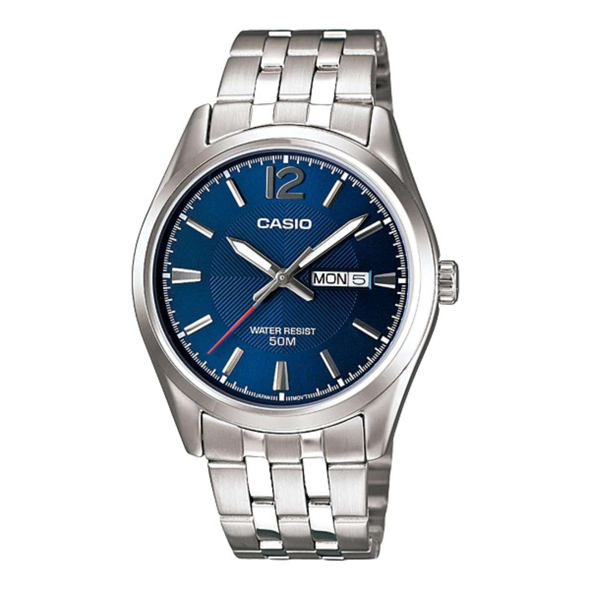 Casio MTP-1335D-2AVDF Silver Stainless Watch for Men-Watch Portal Philippines