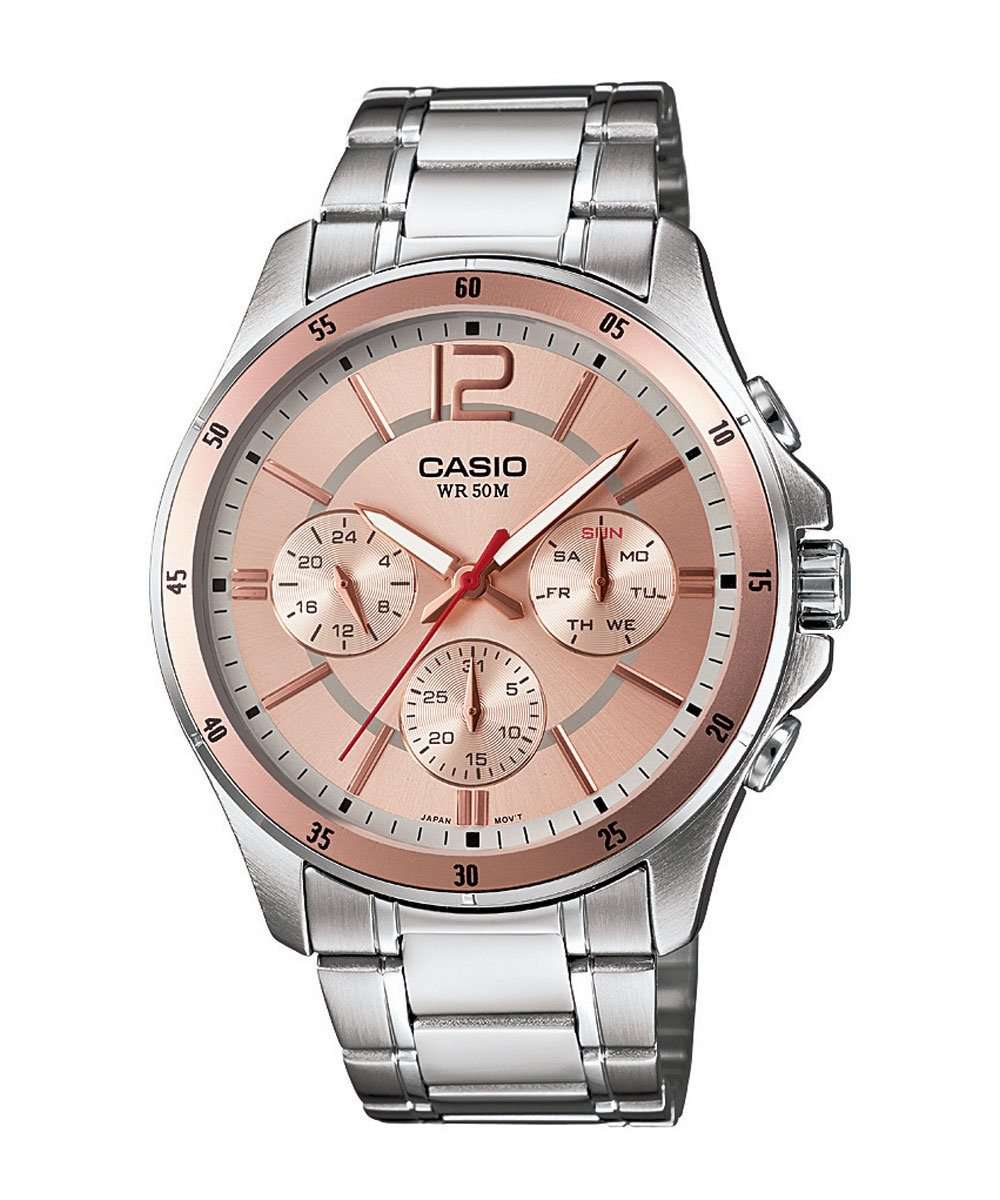 Casio MTP-1374D-9AVDF Silver Stainless Watch for Men-Watch Portal Philippines