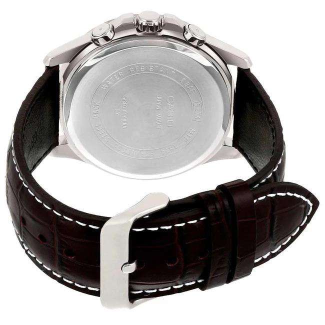 Casio MTP-1374L-7AVDF Brown Leather Strap Watch for Men-Watch Portal Philippines