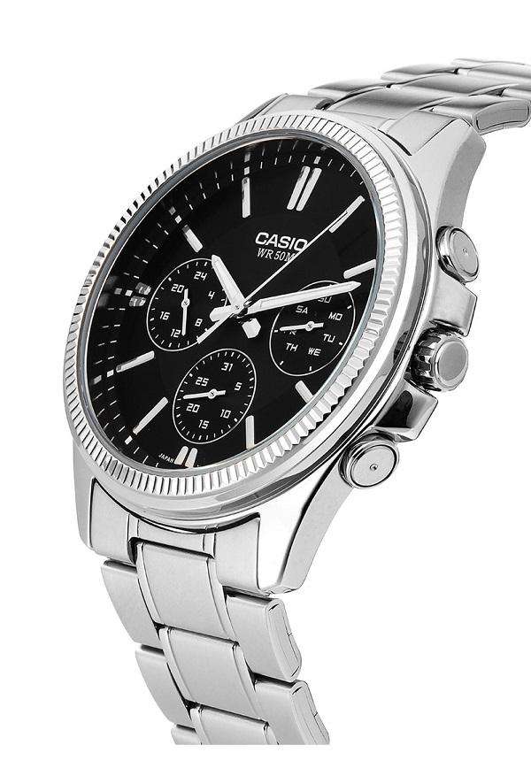 Casio MTP-1375D-1A Silver Stainless Watch for Men-Watch Portal Philippines