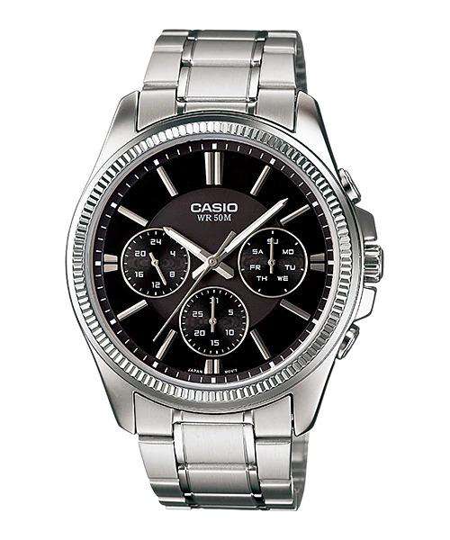 Casio MTP-1375D-1A Silver Stainless Watch for Men-Watch Portal Philippines