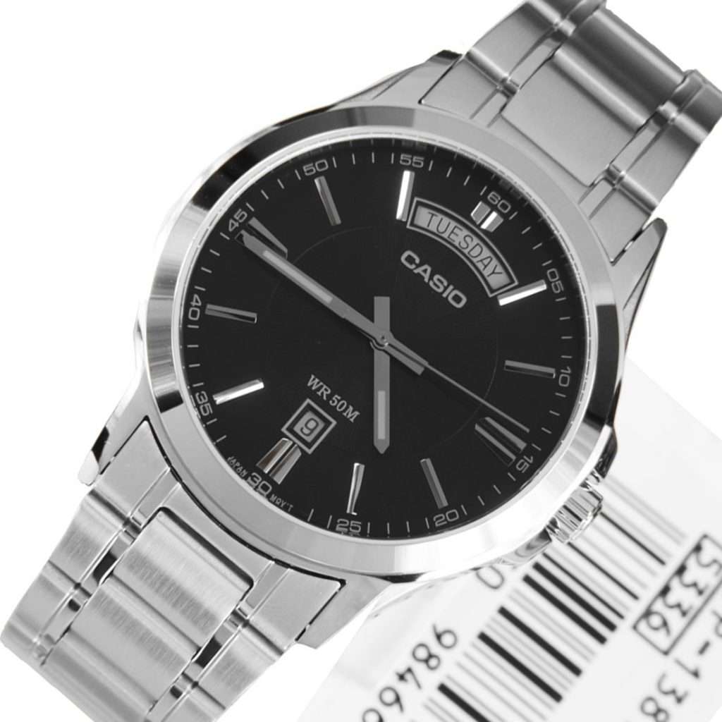 Casio MTP-1381D-1AVDF Silver Stainless Watch for Men-Watch Portal Philippines