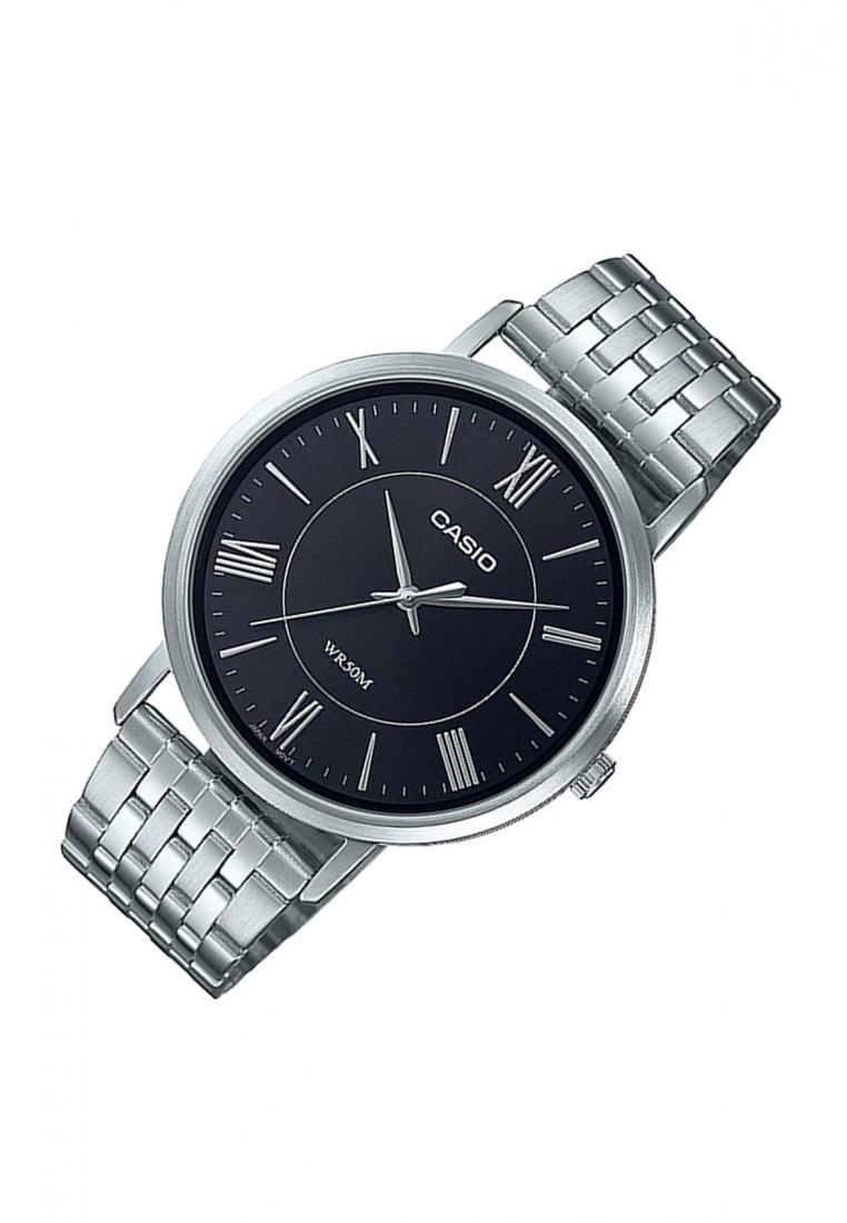 Casio MTP-B110D-1A Analog Stainless Steel Strap Watch For Men-Watch Portal Philippines