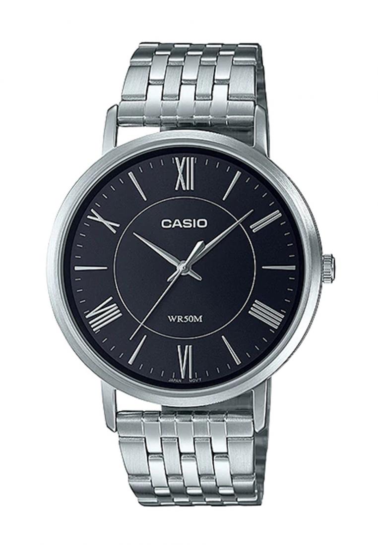 Casio MTP-B110D-1A Analog Stainless Steel Strap Watch For Men-Watch Portal Philippines
