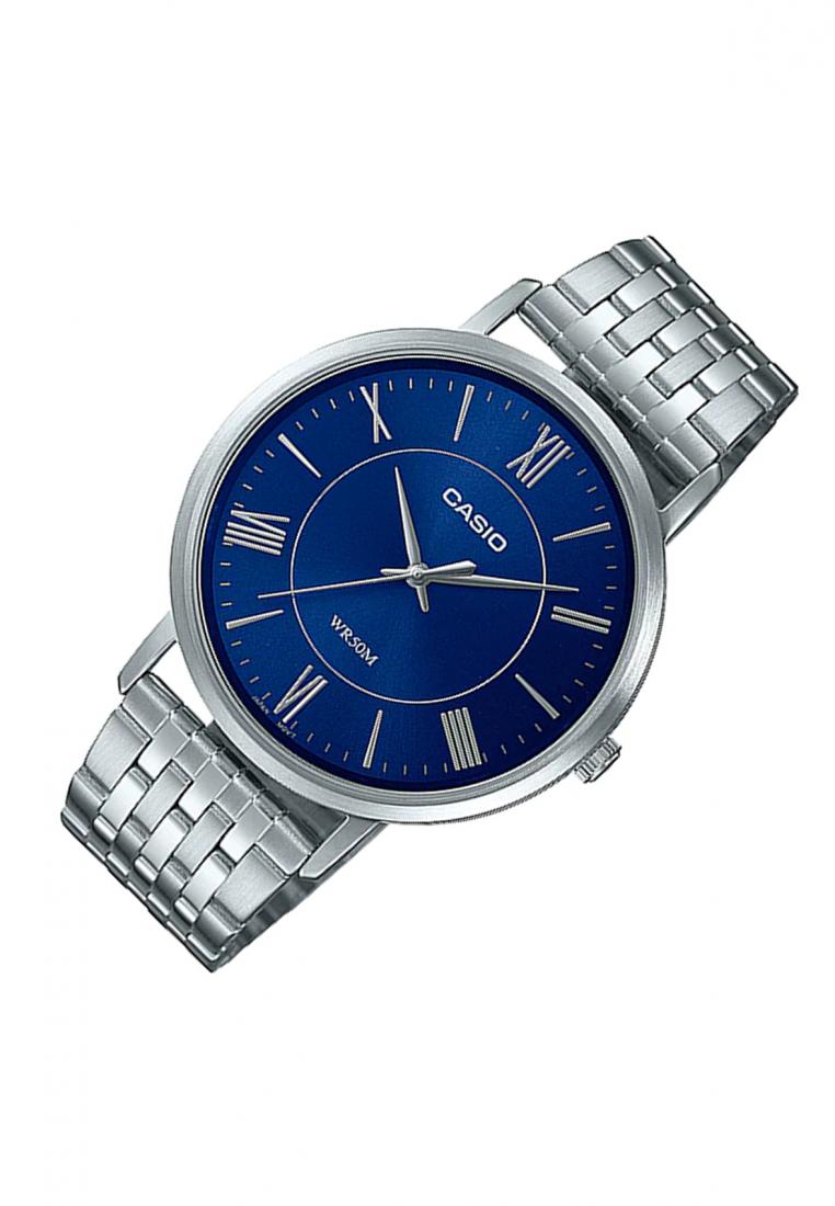 Casio MTP-B110D-2A Analog Stainless Steel Strap Watch For Men-Watch Portal Philippines