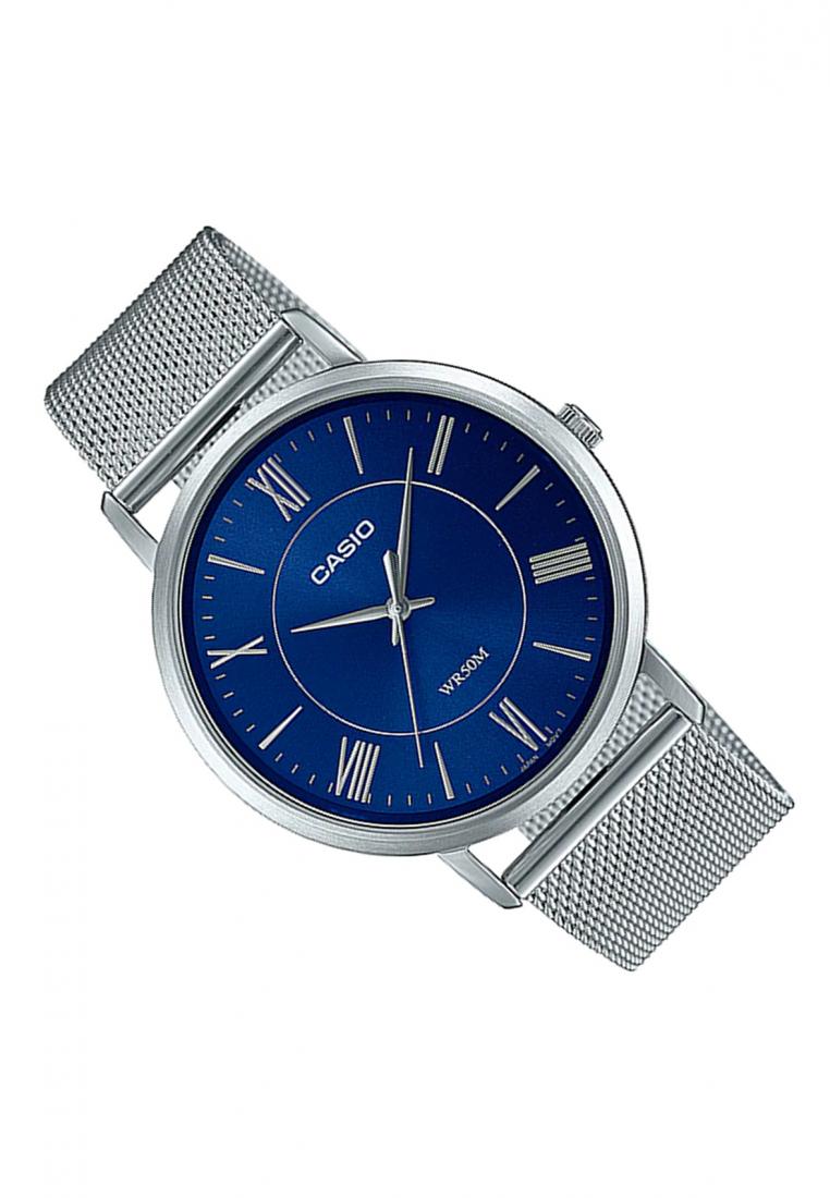 Casio MTP-B110M-2A Analog Stainless Steel Strap Watch For Men-Watch Portal Philippines