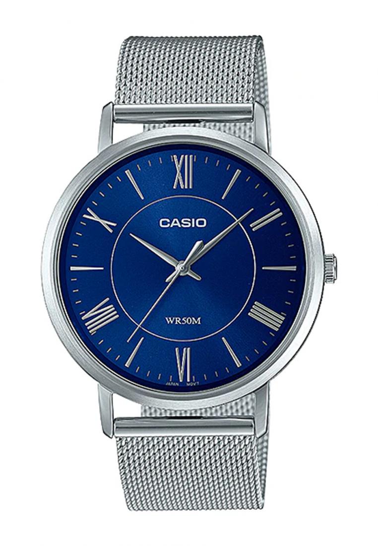Casio MTP-B110M-2A Analog Stainless Steel Strap Watch For Men-Watch Portal Philippines