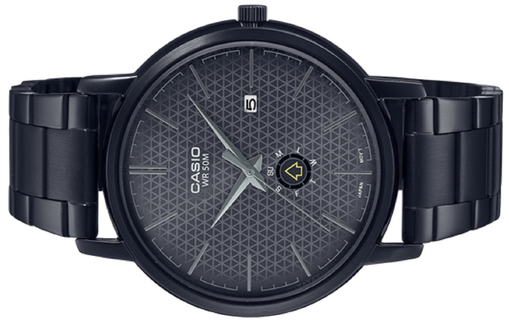 Casio MTP-B125B-8A Analog Stainless Steel Strap Watch For Men-Watch Portal Philippines