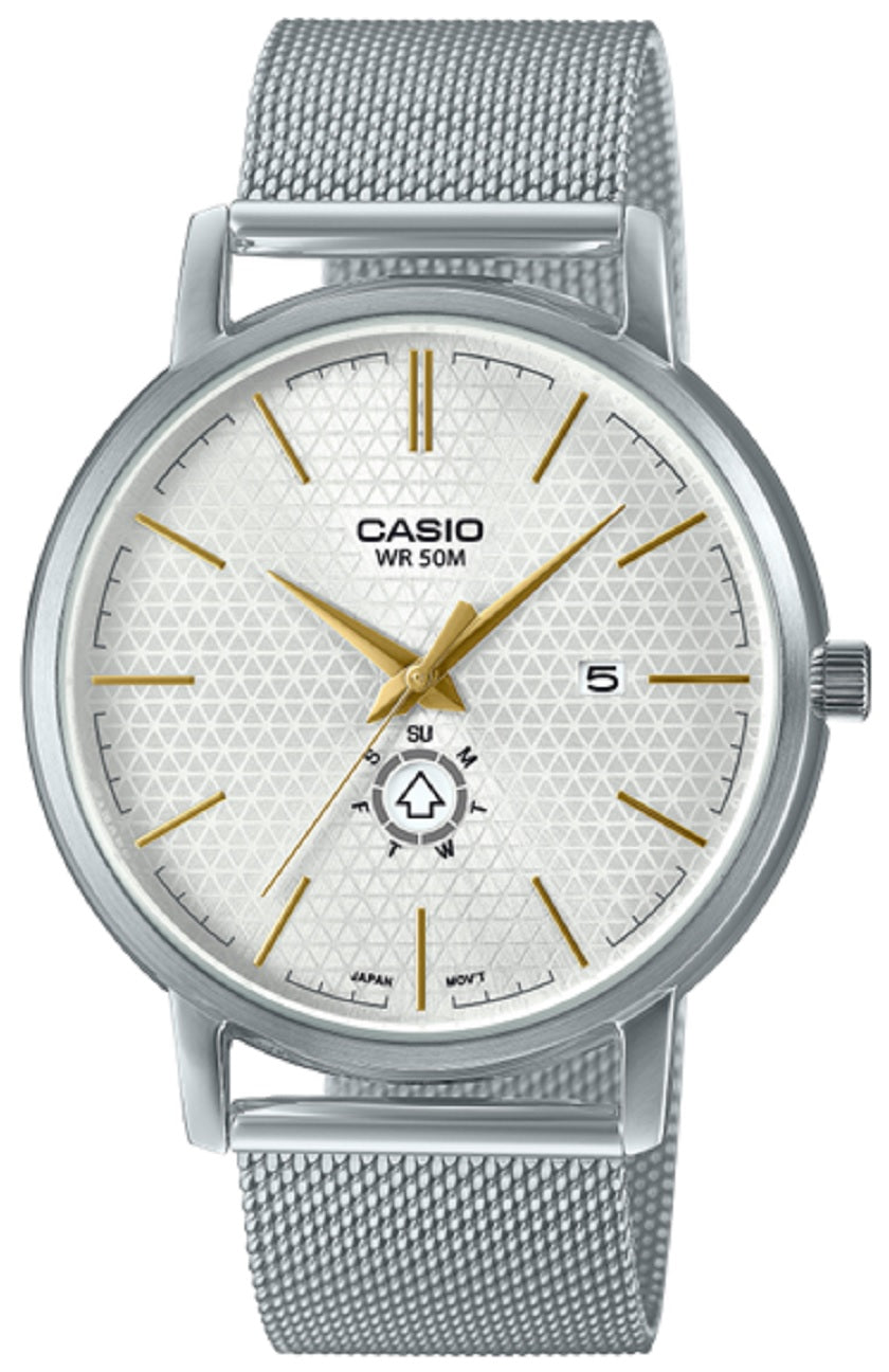 Casio MTP-B125M-7A Analog Stainless Steel Strap Watch For Men-Watch Portal Philippines