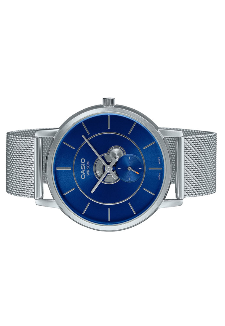 Casio MTP-B130M-2A Digital Stainless Steel Strap Watch For Men-Watch Portal Philippines